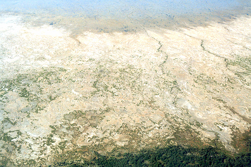 north shore of akimiski island - aerial