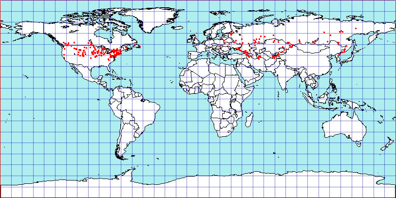 Adelphocoris lineolatus coordinates