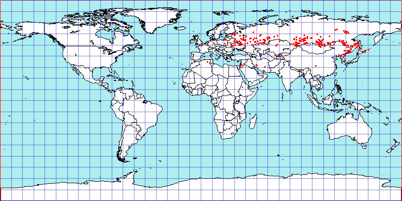 Adelphocoris quadripunctatus coordinates