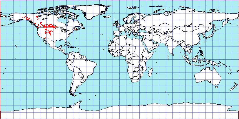 Lopidea dakota coordinates