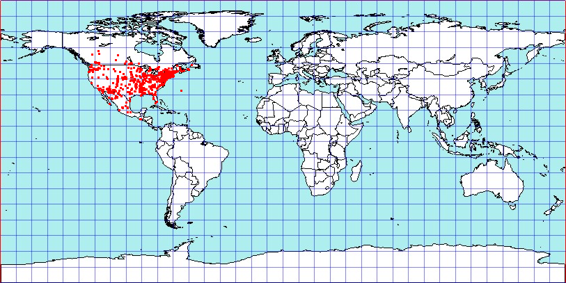 Lygus lineolaris coordinates