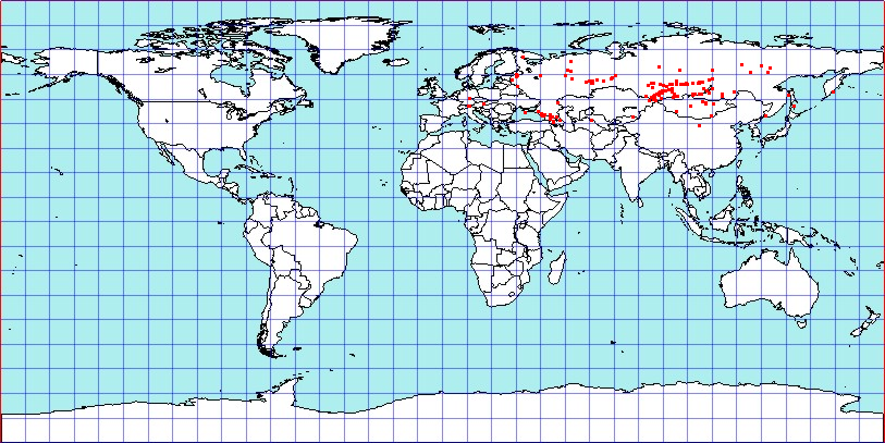 Lygus wagneri coordinates