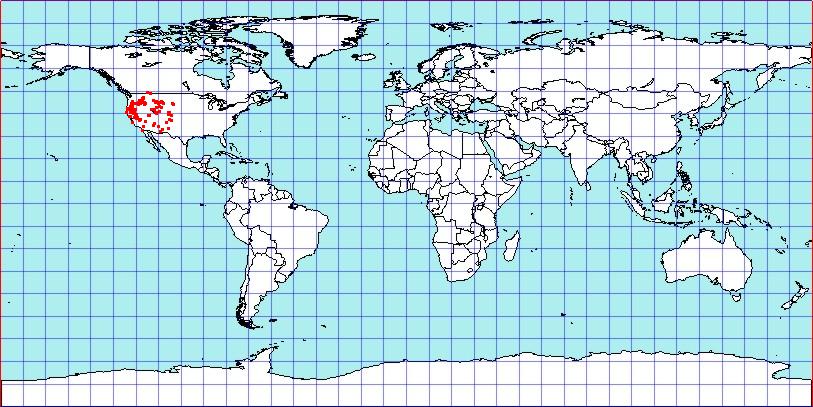 Phytocoris fraterculus coordinates