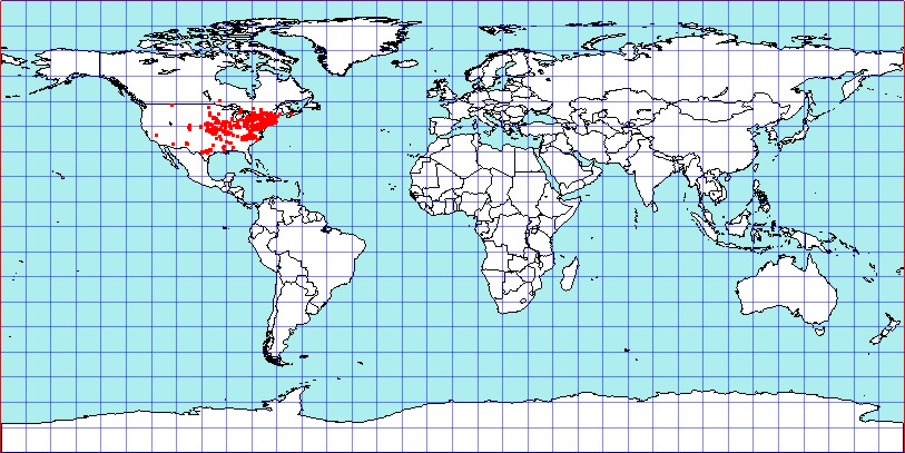 Plagiognathus politus coordinates
