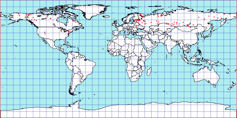 Psallus betuleti coordinates