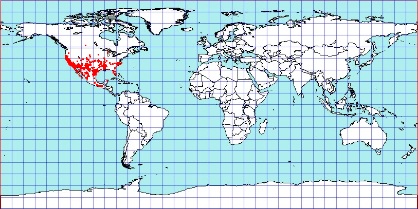 Pseudatomoscelis seriatus coordinates
