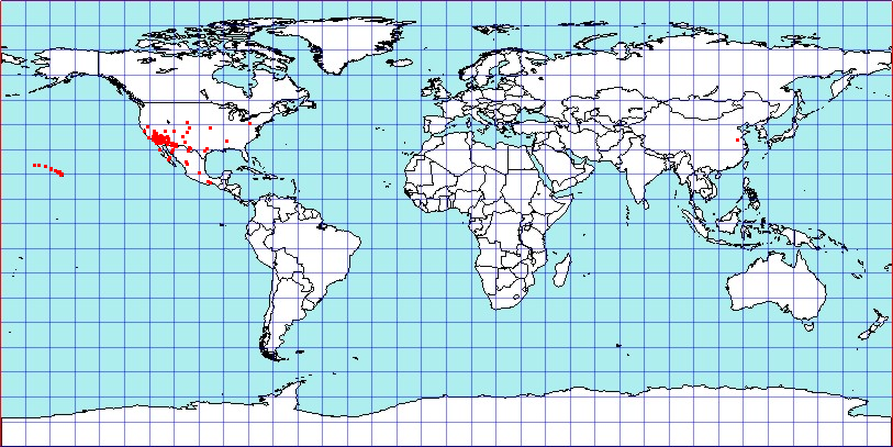 Rhinacloa forticornis coordinates