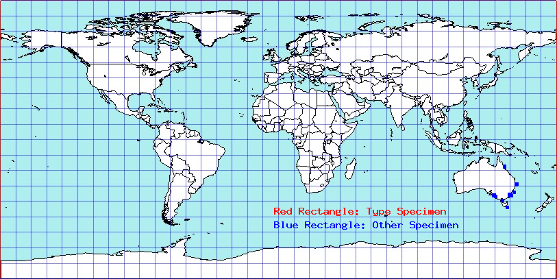 Carldrakeana sp coordinates